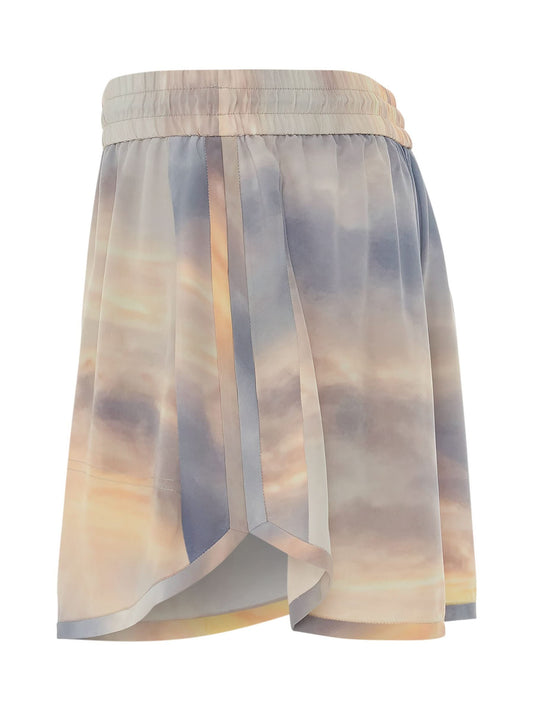 ALEXANDER MCQUEEN Daybreak Explorer Shorts (Blue Yellow)