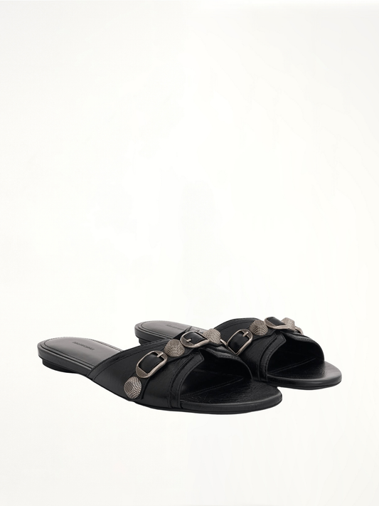 BALENCIAGA Cagole Sandal (Black)