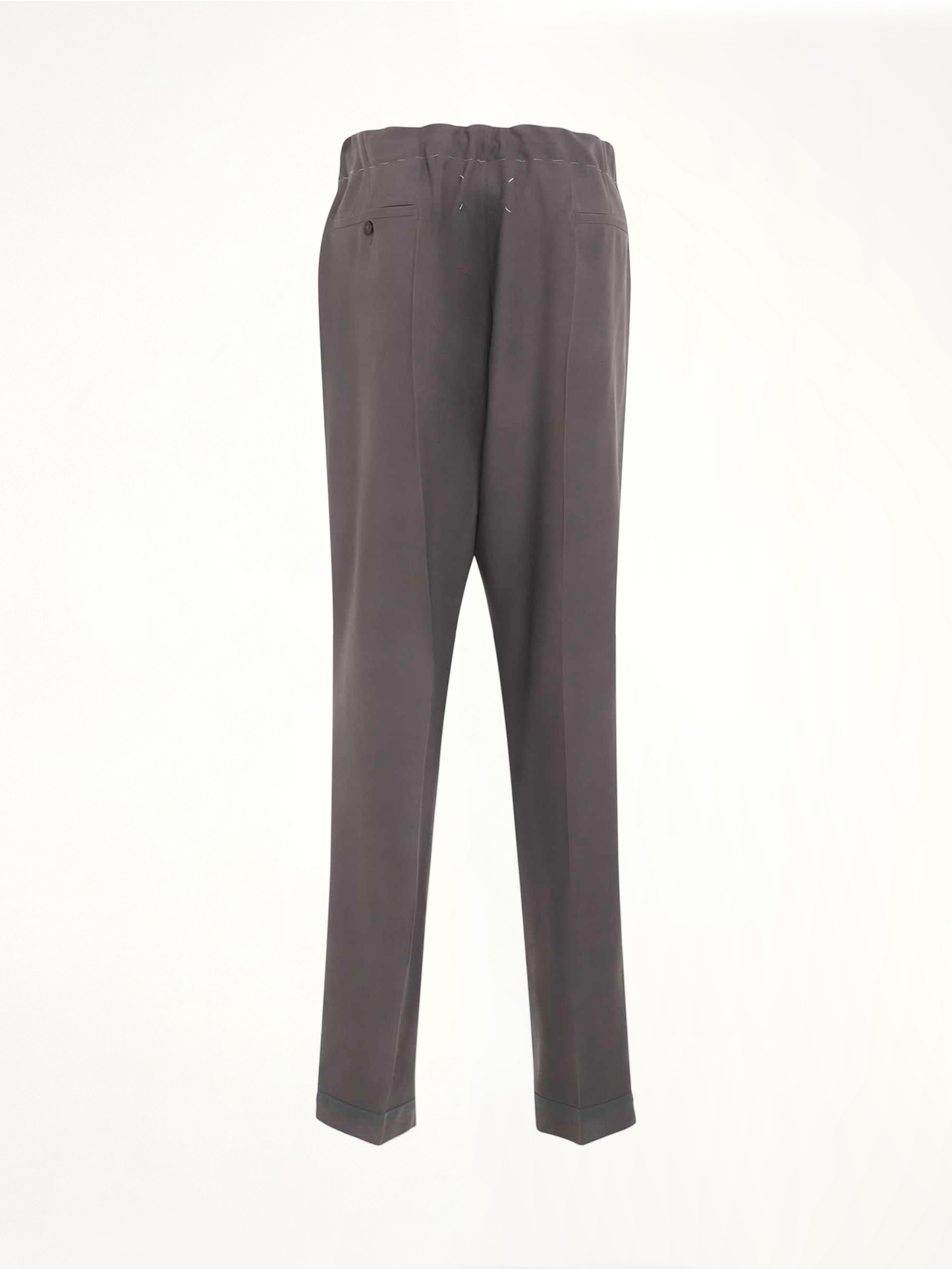 MAISON MARGIELA Wool Trousers (Grey)