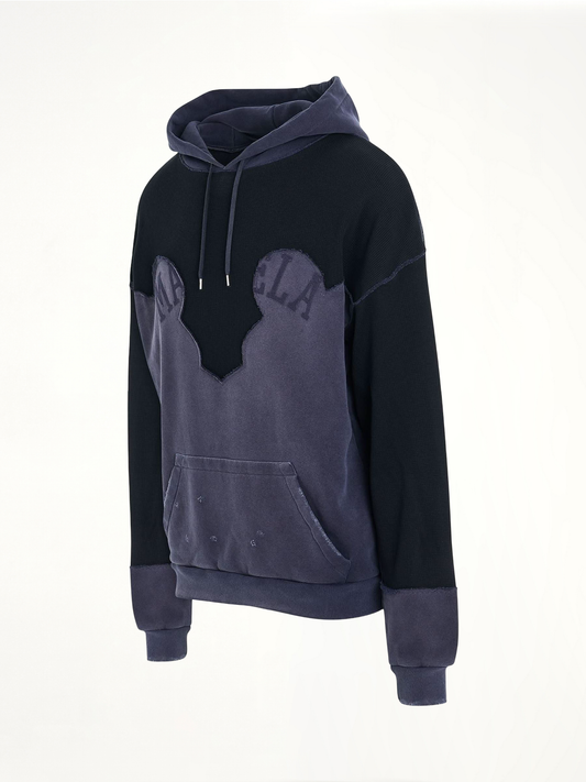 MAISON MARGIELA Desconstruction Hoodie (Blue)