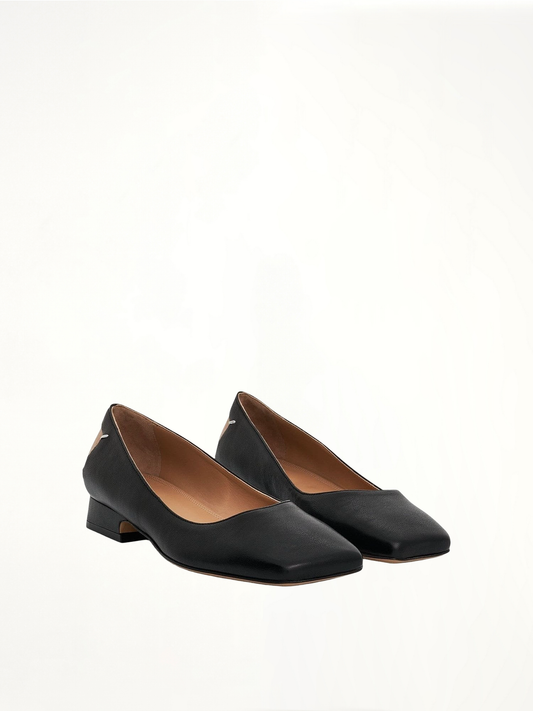MAISON MARGIELA Four Stitches Decortique Ballerinas (Black)