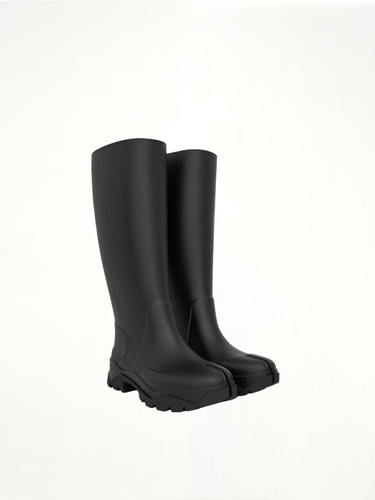 MAISON MARGIELA Tabi Rain Boots (Black)