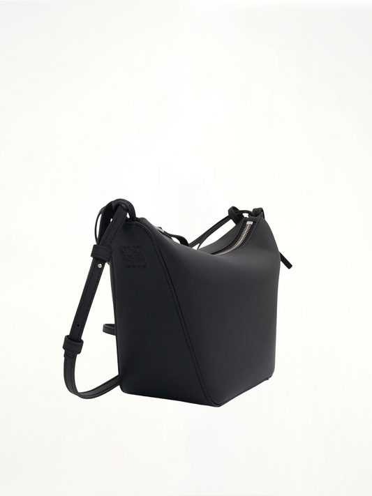 LOEWE Mini Hammock Hobo Bag (Black)