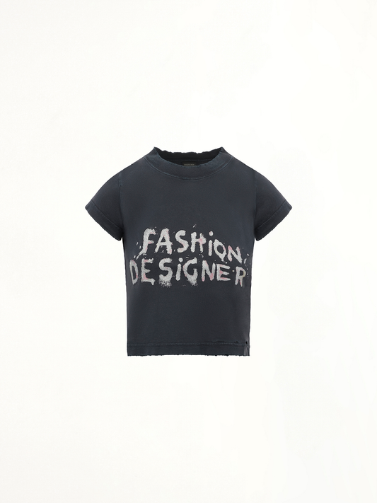 BALENCIAGA Shrunk T-Shirt (Black)