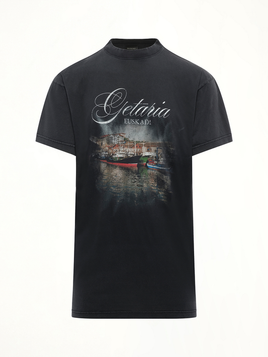 BALENCIAGA Getaria Oversized T-Shirt (Black)