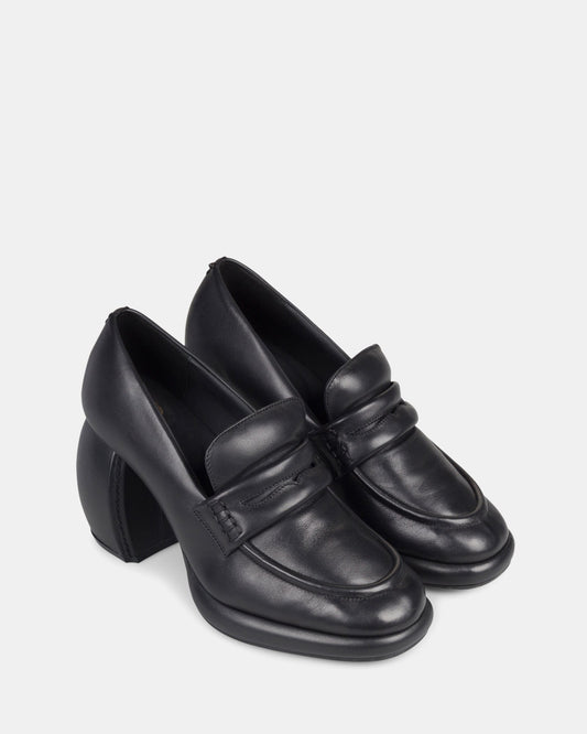 Cur Loafer 1 W Black Leather