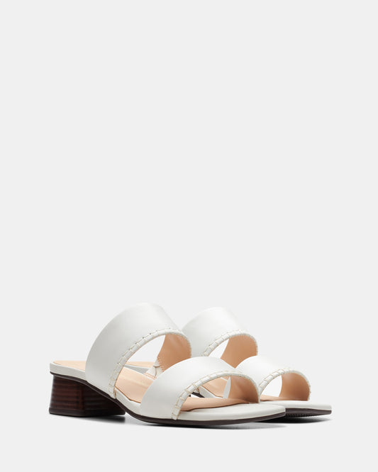 Serina35 Mule Off White Leather