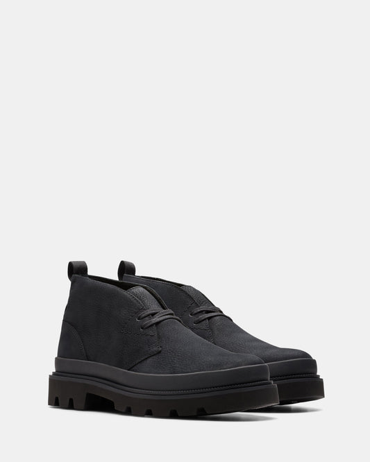 Badell Desert Boot Black Nubuck