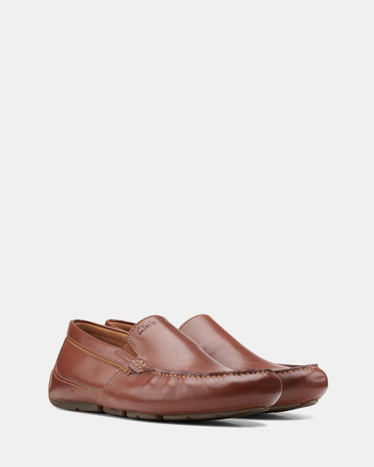 Markman Plain Dark Tan Leather