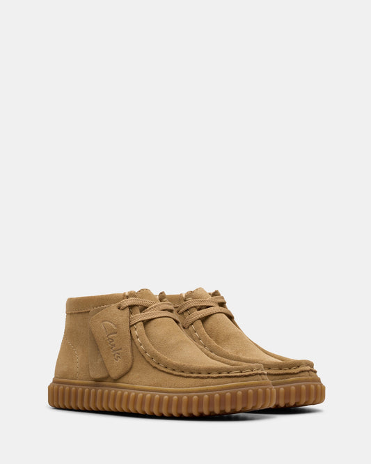 Tor Hill Kids Dark Sand Suede