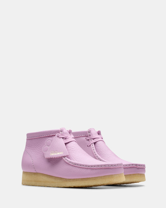 Wallabee Boot. (w) Mauve Leather