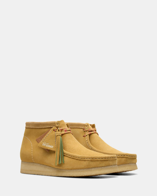 Wallabee Boot (m) Golden Tan Suede