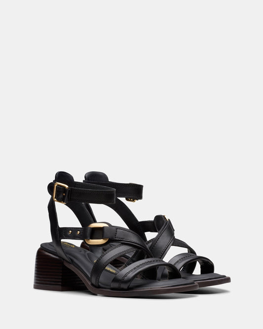 Morwyn Strap Black Leather