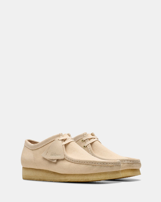 Wallabee (m) Taupe Canvas