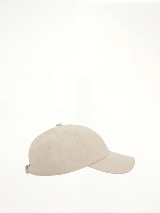JACQUEMUS Jacquemus Signature Cap (White)