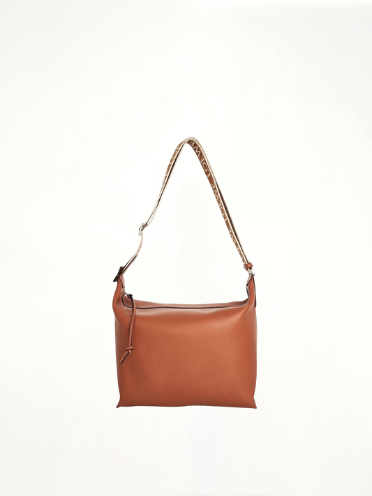 LOEWE Cubi Crossbody Bag (Tan)