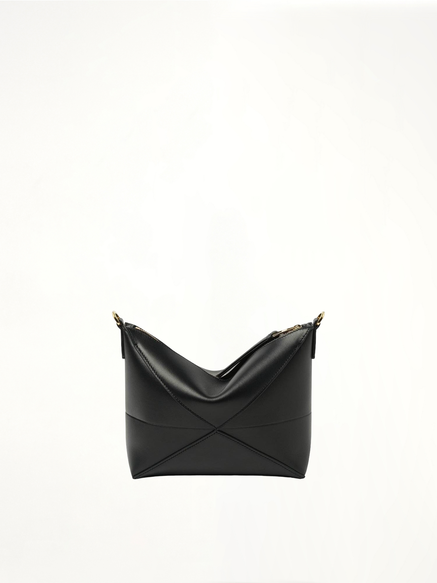 LOEWE Puzzle Fold Pouch (Black)