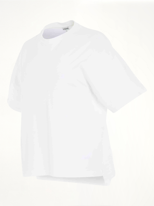 LOEWE Anagram Boxy Fit T-Shirt (White)