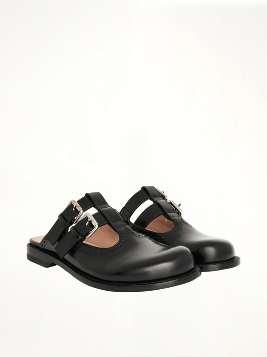 LOEWE Campo Mary Jane Mule (Black)