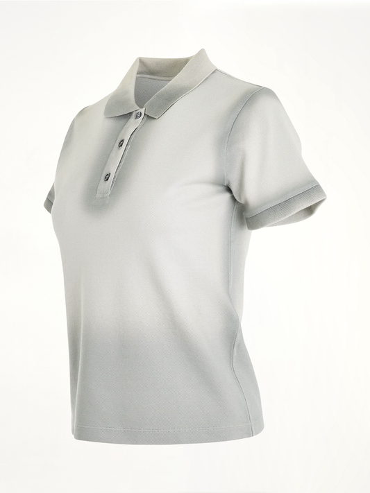 LOEWE Cotton Polo Top (Grey)