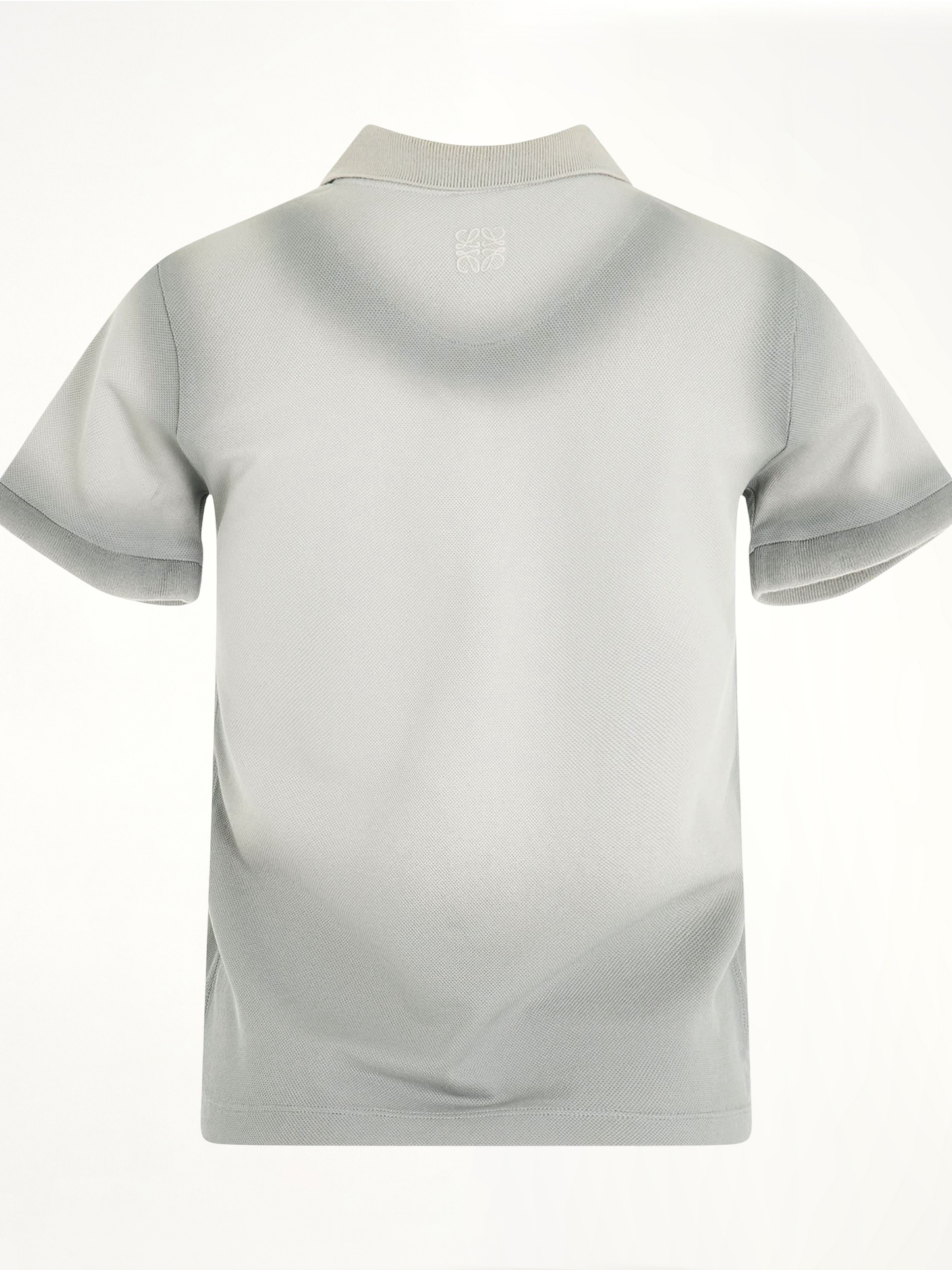 LOEWE Cotton Polo Top (Grey)