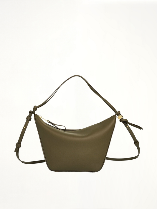 LOEWE Mini Hammock Hobo Bag (Green)