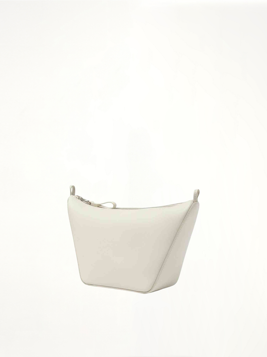 LOEWE Mini Hammock Hobo Bag (White)