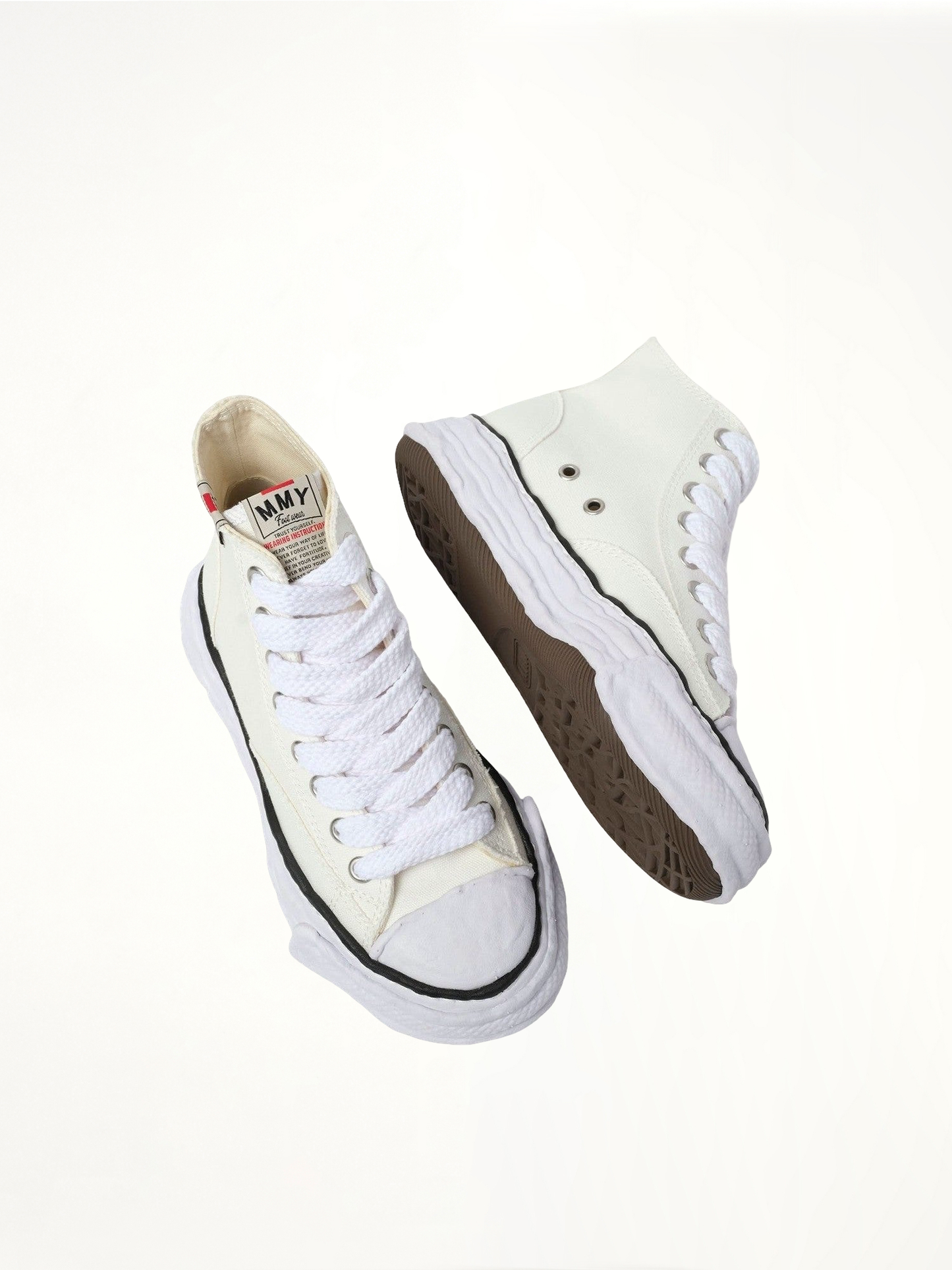 MAISON MIHARA YASUHIRO Peterson 23 OG High Sneaker (White)