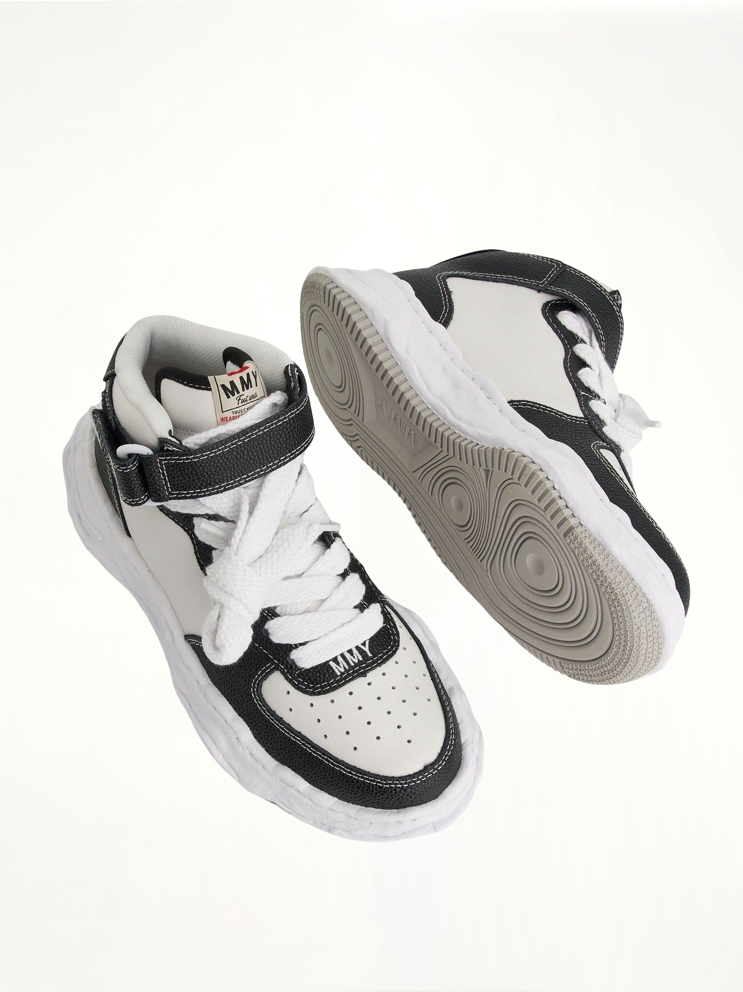 MAISON MIHARA YASUHIRO Wayne OG High Sneaker (Black)