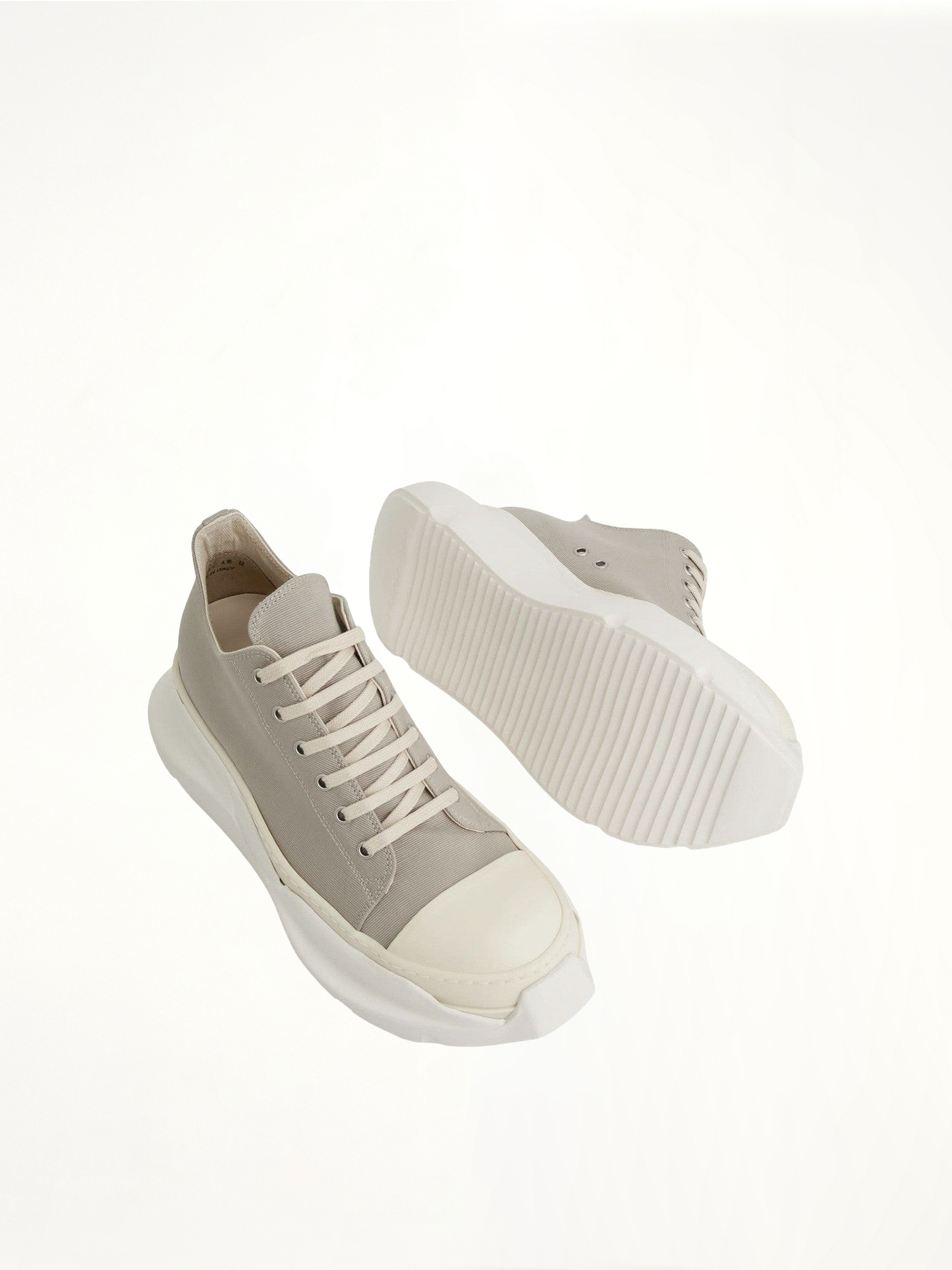 RICK OWENS DRKSHDW Abstract Sneaker (White)