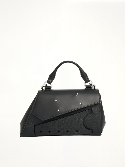 MAISON MARGIELA Micro Snatched Asymmetric Bag (Black)