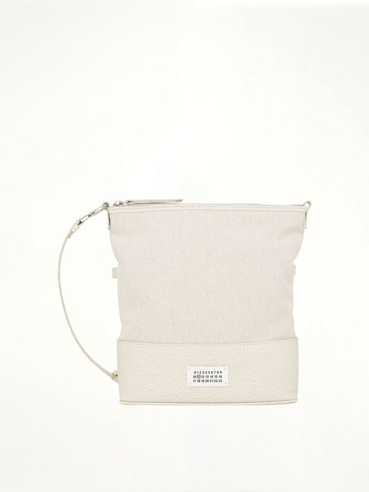 MAISON MARGIELA Small 5AC Hobo Bag (Grey)