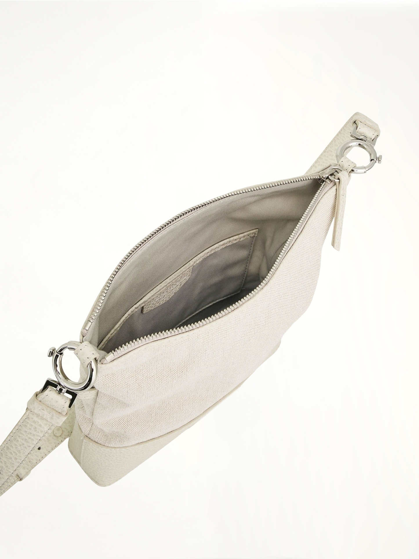 MAISON MARGIELA Small 5AC Hobo Bag (Grey)