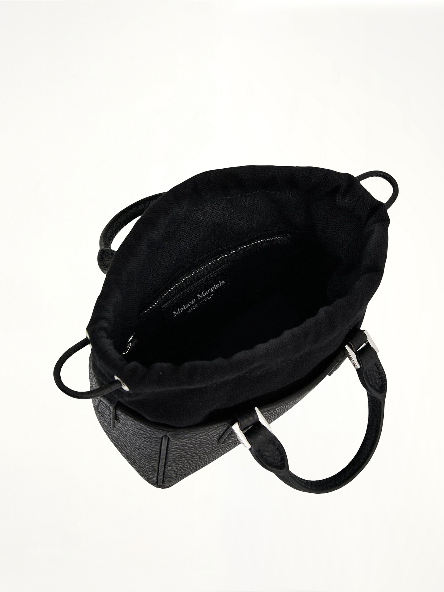 MAISON MARGIELA 5AC Horizontal Tote Bag (Black)