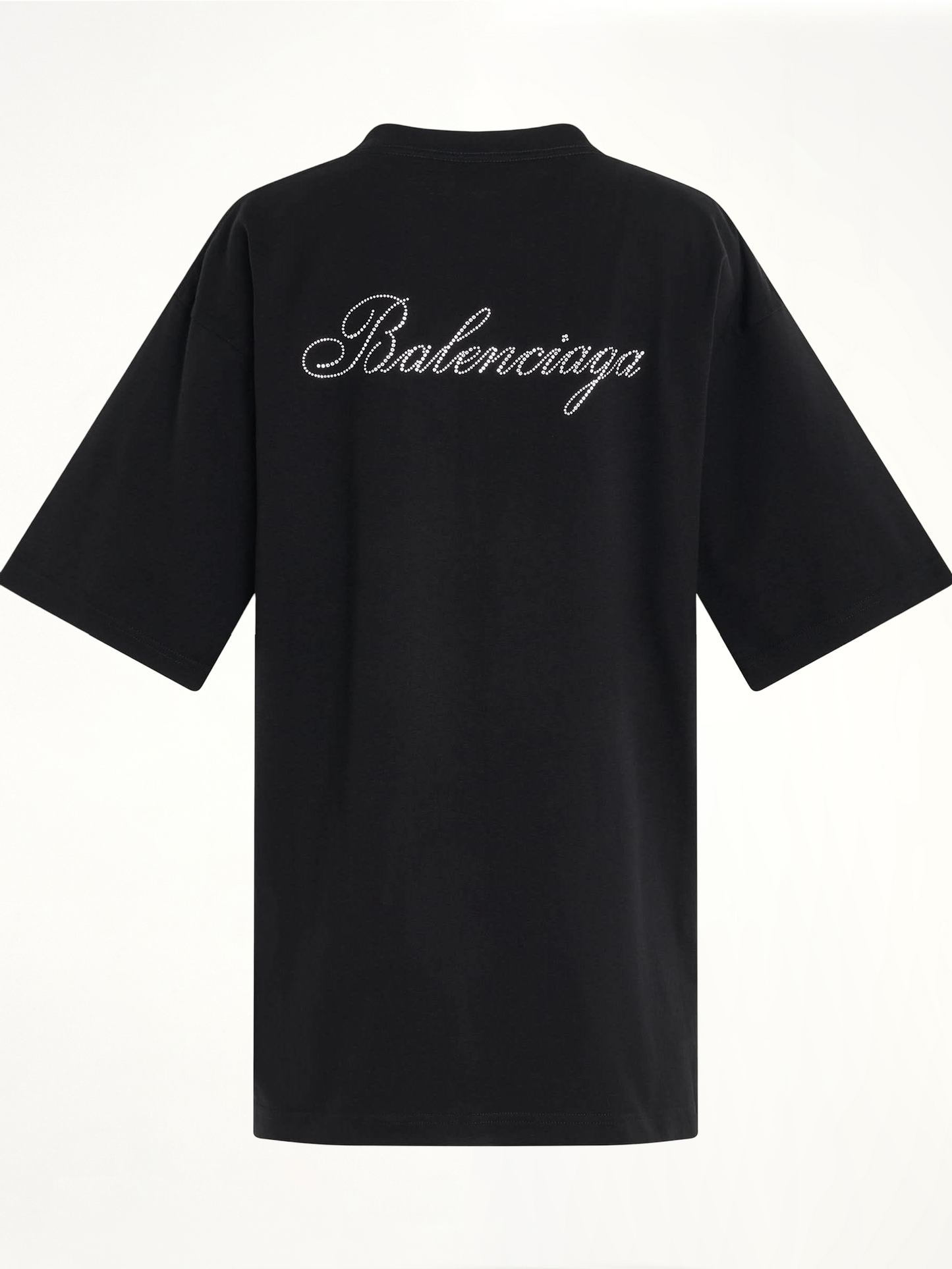 BALENCIAGA Handwritten Logo T-Shirt (Black)
