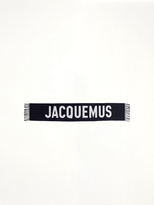 JACQUEMUS L'echarpe Jacquemus Scarf (Black)