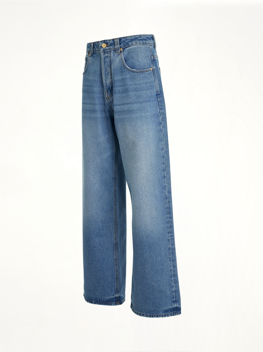 JACQUEMUS Le Denimes Large Jeans (Blue)