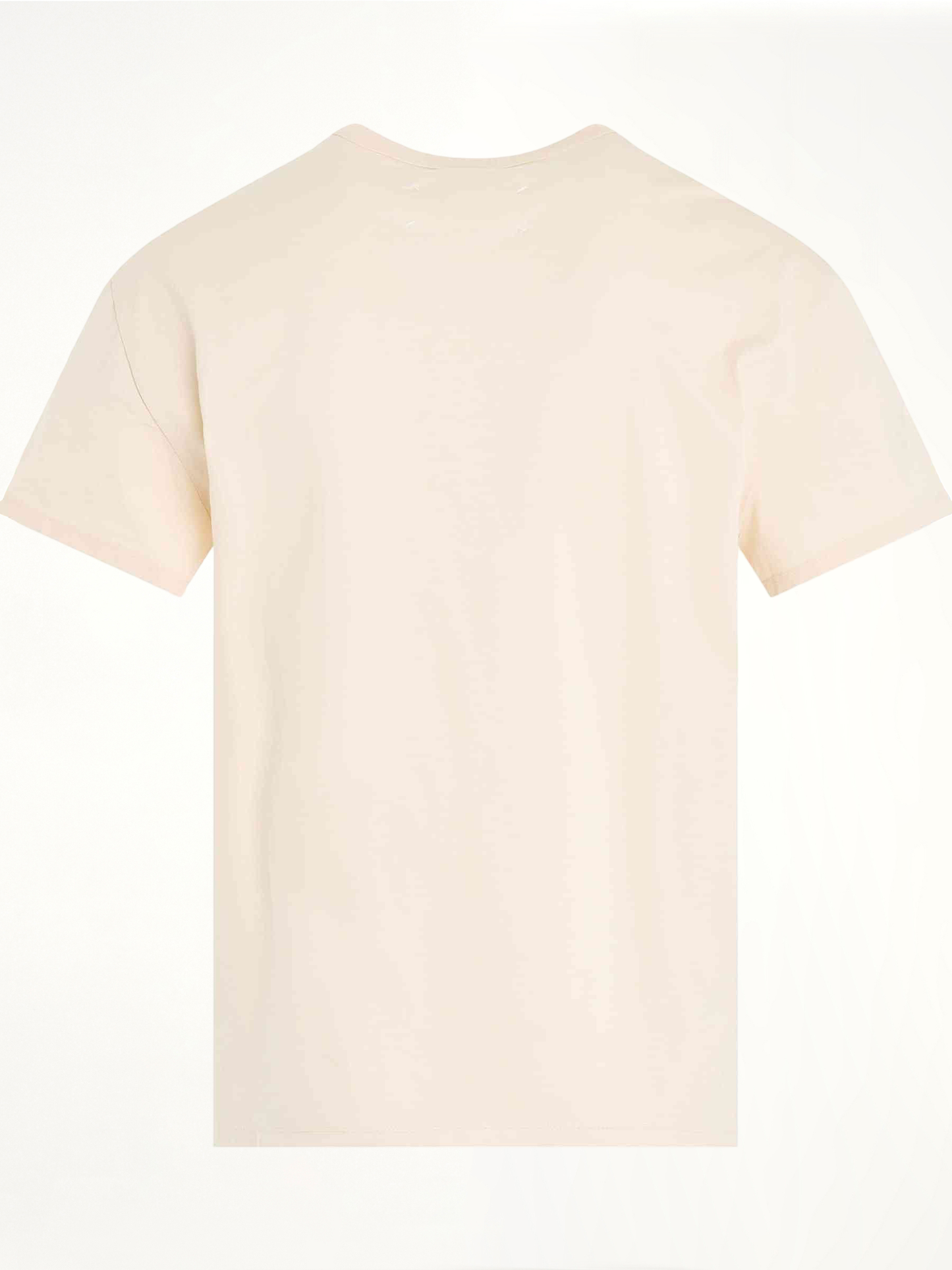 MAISON MARGIELA Upside Down Logo T-Shirt (Beige)
