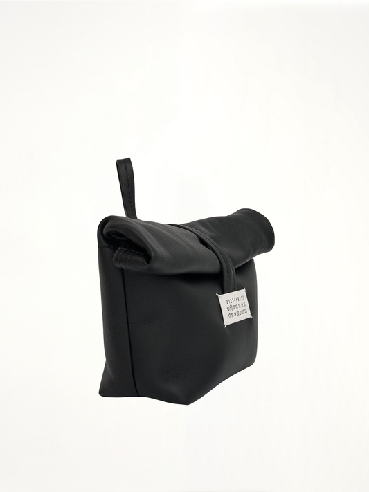 MAISON MARGIELA Leather Clutch Bag (Black)