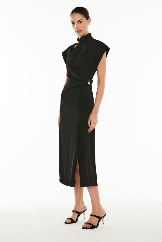 High Definition Midi Dress (Black)