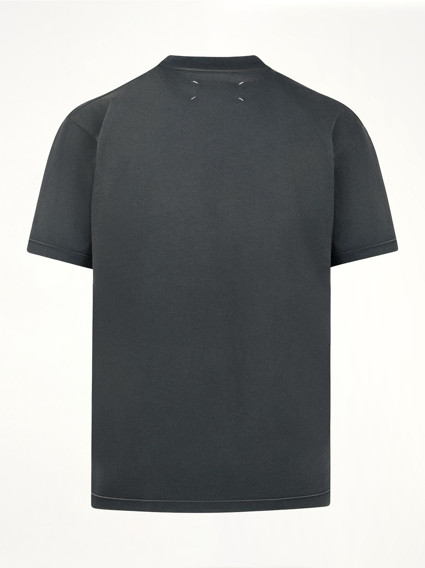 MAISON MARGIELA Faded Logo Relaxed Fit T-Shirt (Black)