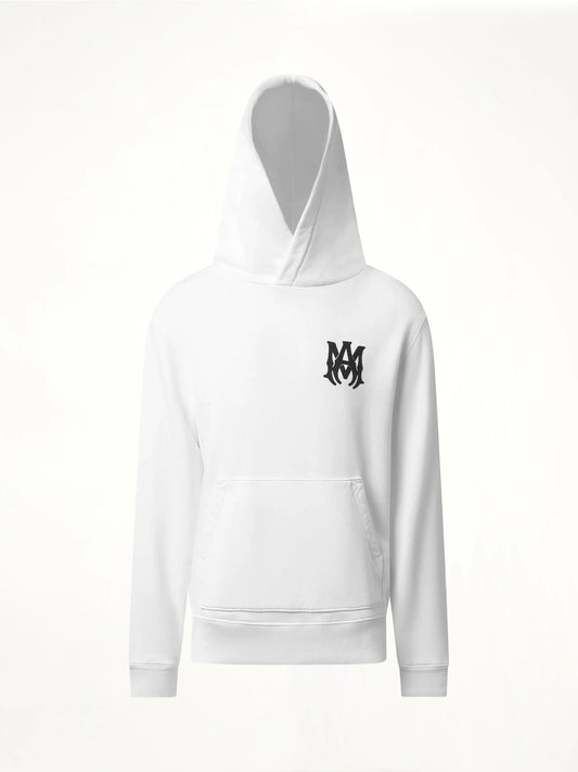 AMIRI MA Core Logo Hoodie (White)