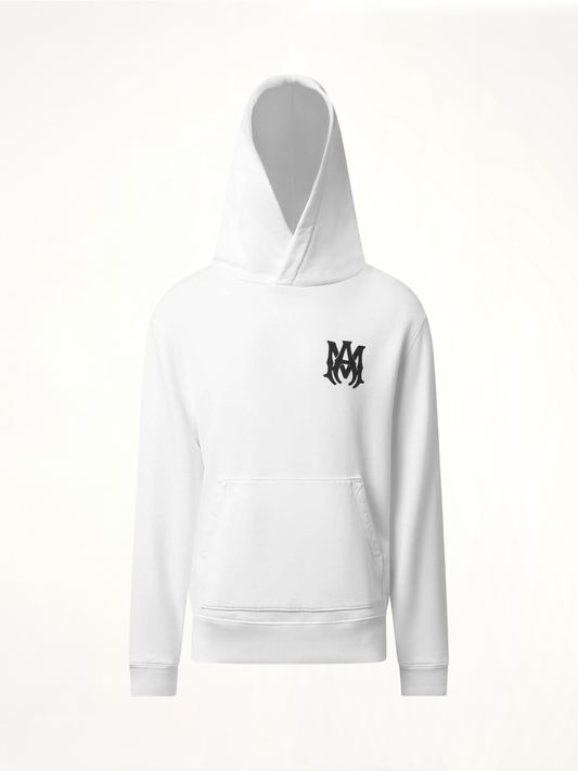 AMIRI MA Core Logo Hoodie (White)