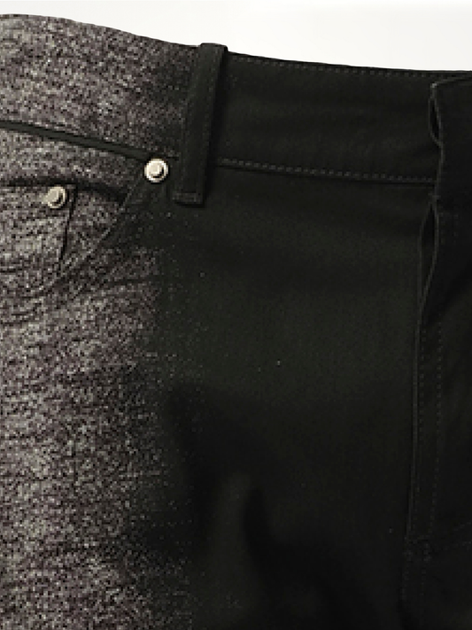 BALENCIAGA Denim Imprime Jeans (Black)