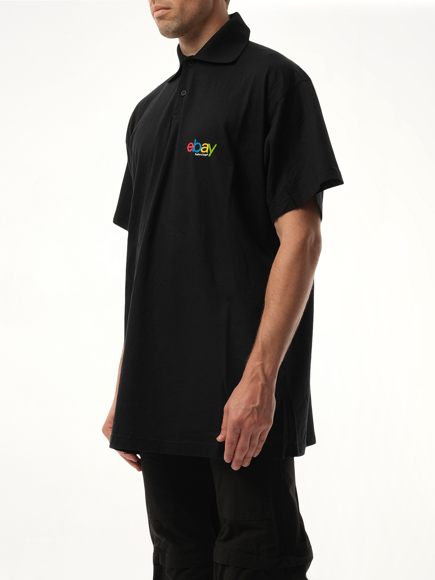 BALENCIAGA Ebay Polo (Black)