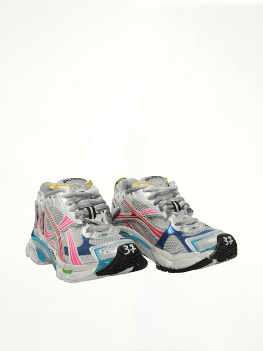 BALENCIAGA Runner Metallic Sneaker (Multicolour)