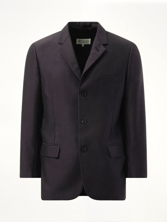 MAISON MARGIELA British Mohair Suit Jacket (Black)