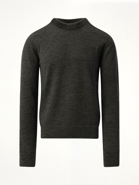 MAISON MARGIELA Elbow Patch Knit Sweater (Black)