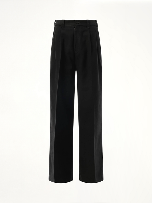 MAISON MARGIELA Heavy Cotton Wide Pants (Black)