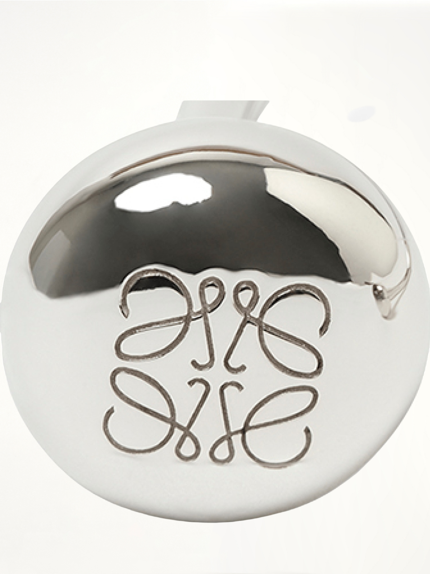 LOEWE Anagram Pebble Cuff (Silver)